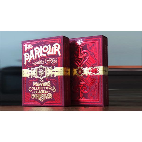 Mazzo di carte The Parlour Playing Cards (Red)