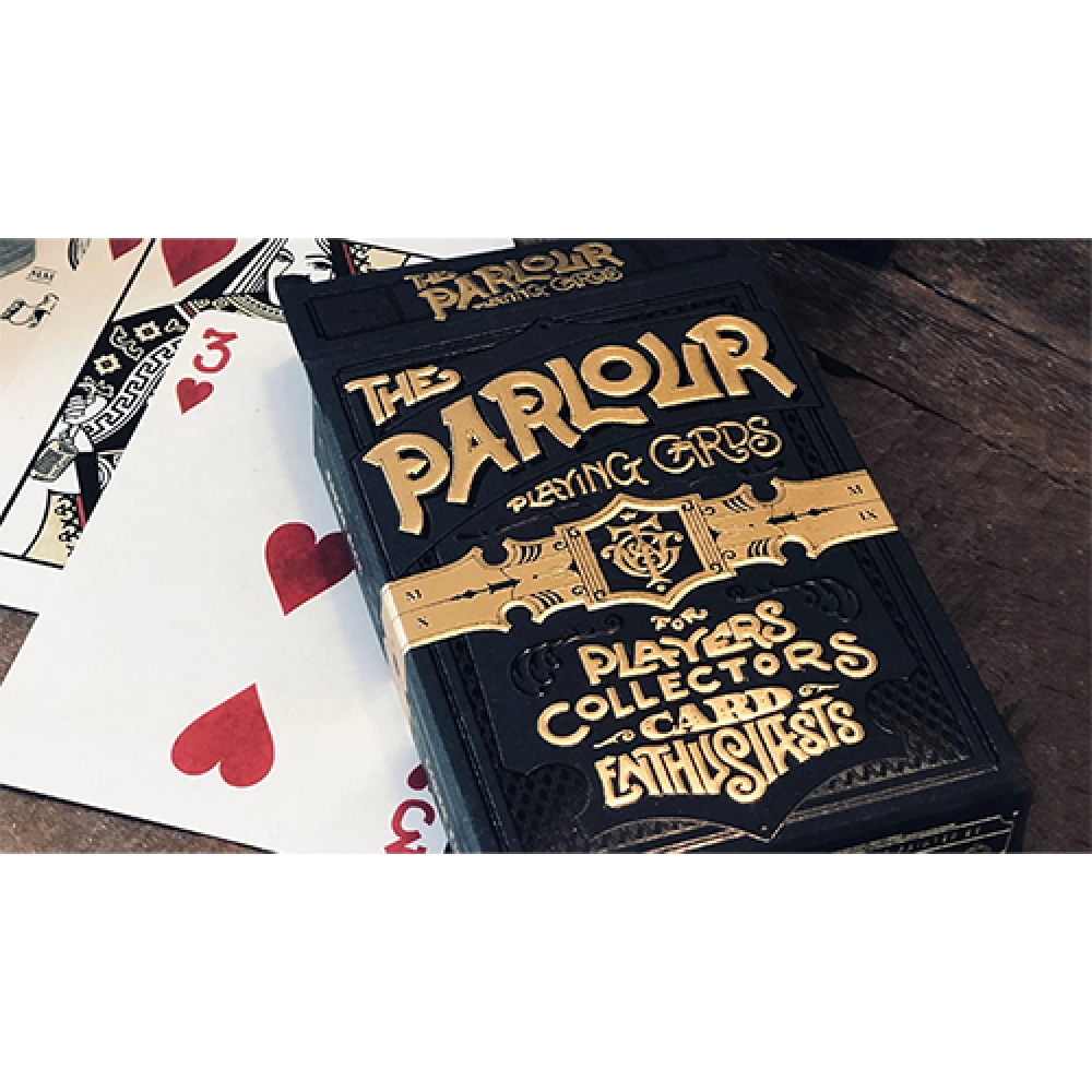Mazzo di carte Limited Edition The Parlour Playing Cards (Black Variant)