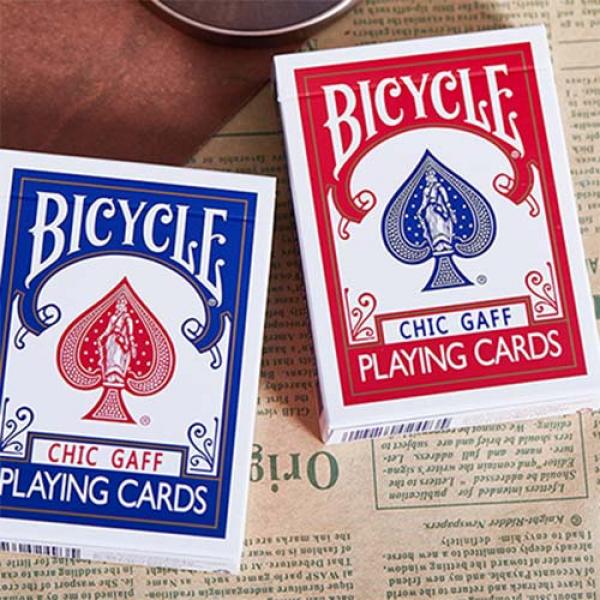 Mazzo di carte Bicycle Chic Gaff (Blue) Playing Cards by Bocopo
