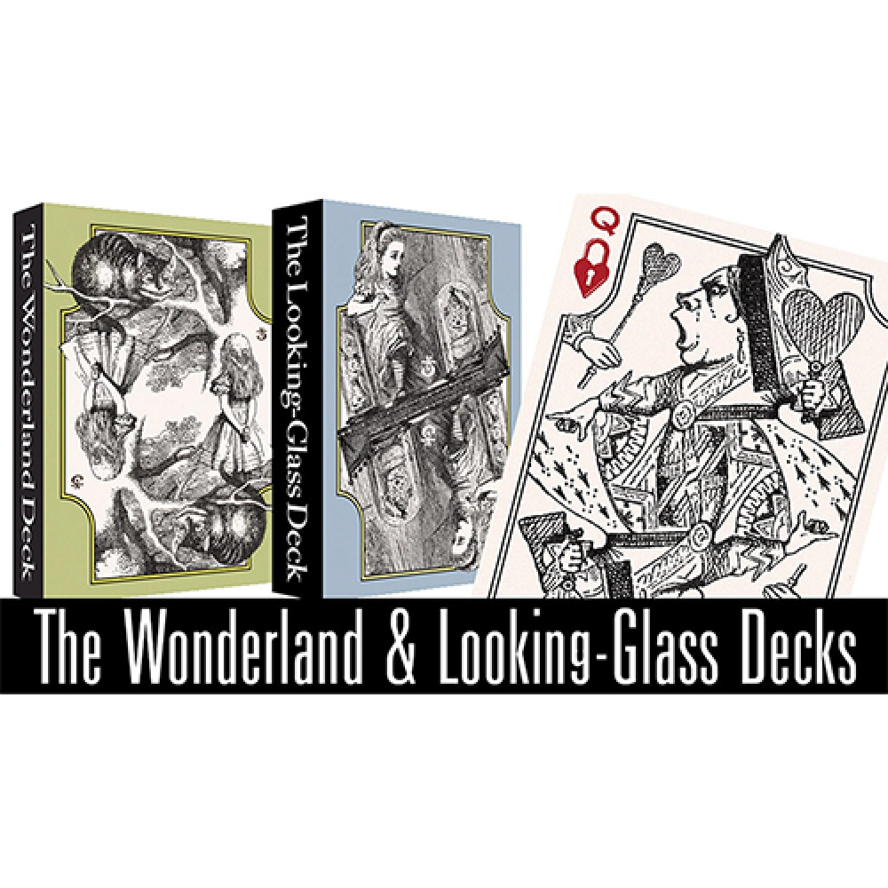 The Wonderland and Looking-Glass Playing Card Set by Stephen W. Brandt