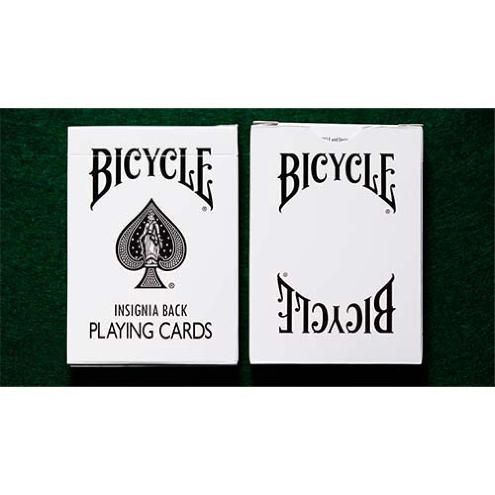 Bicycle Insignia Back (White) Playing Cards