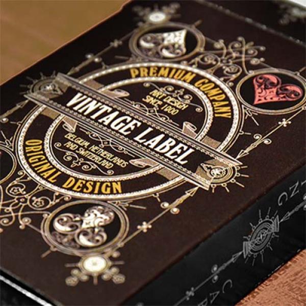 Mazzo di carte Vintage Label Playing Cards (Private Reserve White) by Craig Maidment
