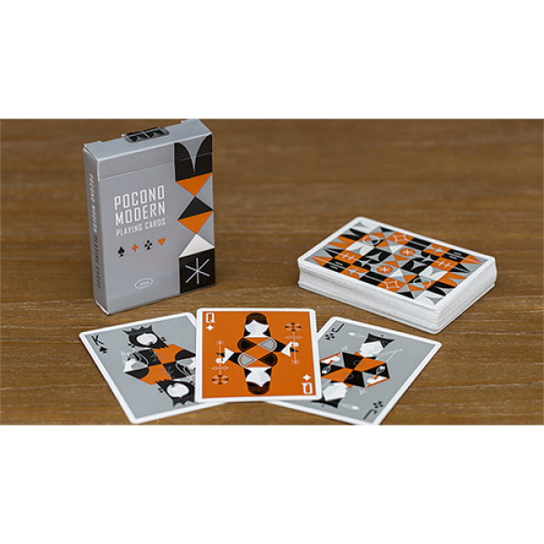 Mazzo di carte Retro Deck (Gray) Playing Cards