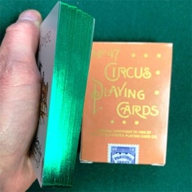 Mazzo di carte Circus No. 47 (Peach Gilded) Playing Cards