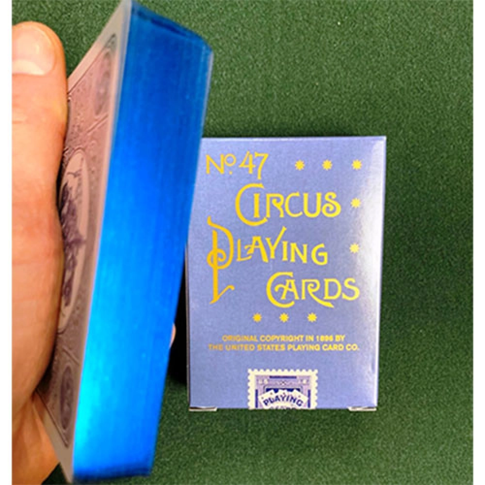 Mazzo di carte Circus No. 47 (Blue Gilded) Playing Cards