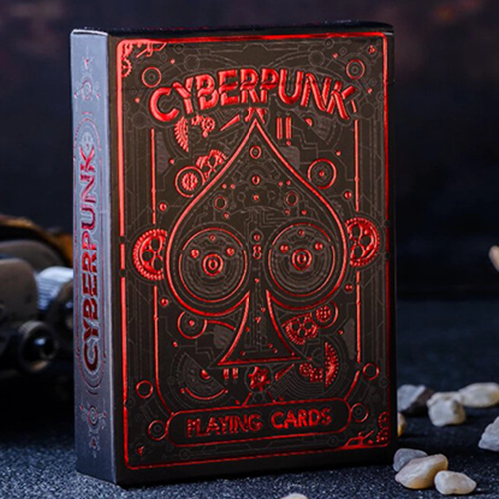 Mazzo di carte Cyberpunk Red by Elephant Playing Cards