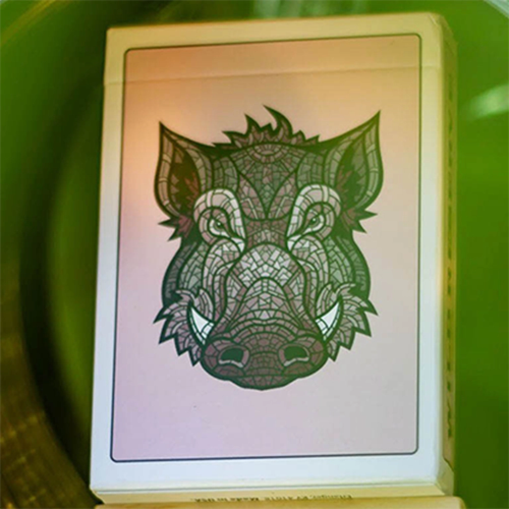 Mazzo di carte Wild Reserve: Pink Boar Playing Cards by Bill Davis Magic