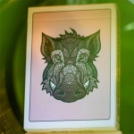 Mazzo di carte Wild Reserve: Pink Boar Playing Cards by Bill Davis Magic