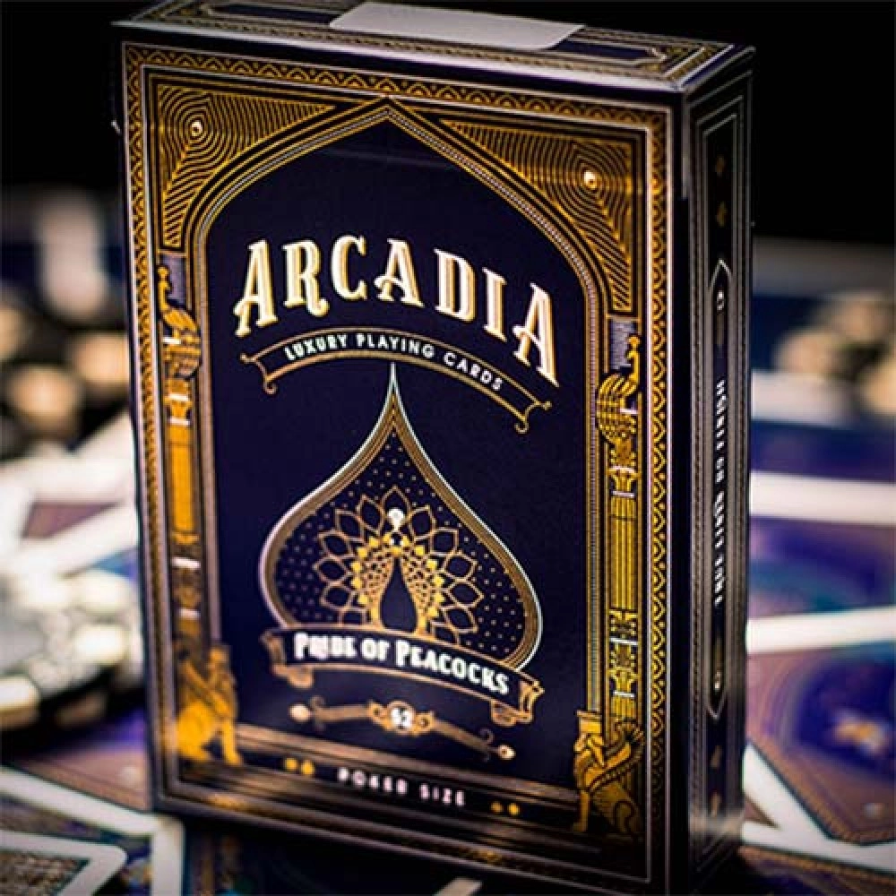 Mazzo di carte Pride of Peacocks by Arcadia Playing Cards