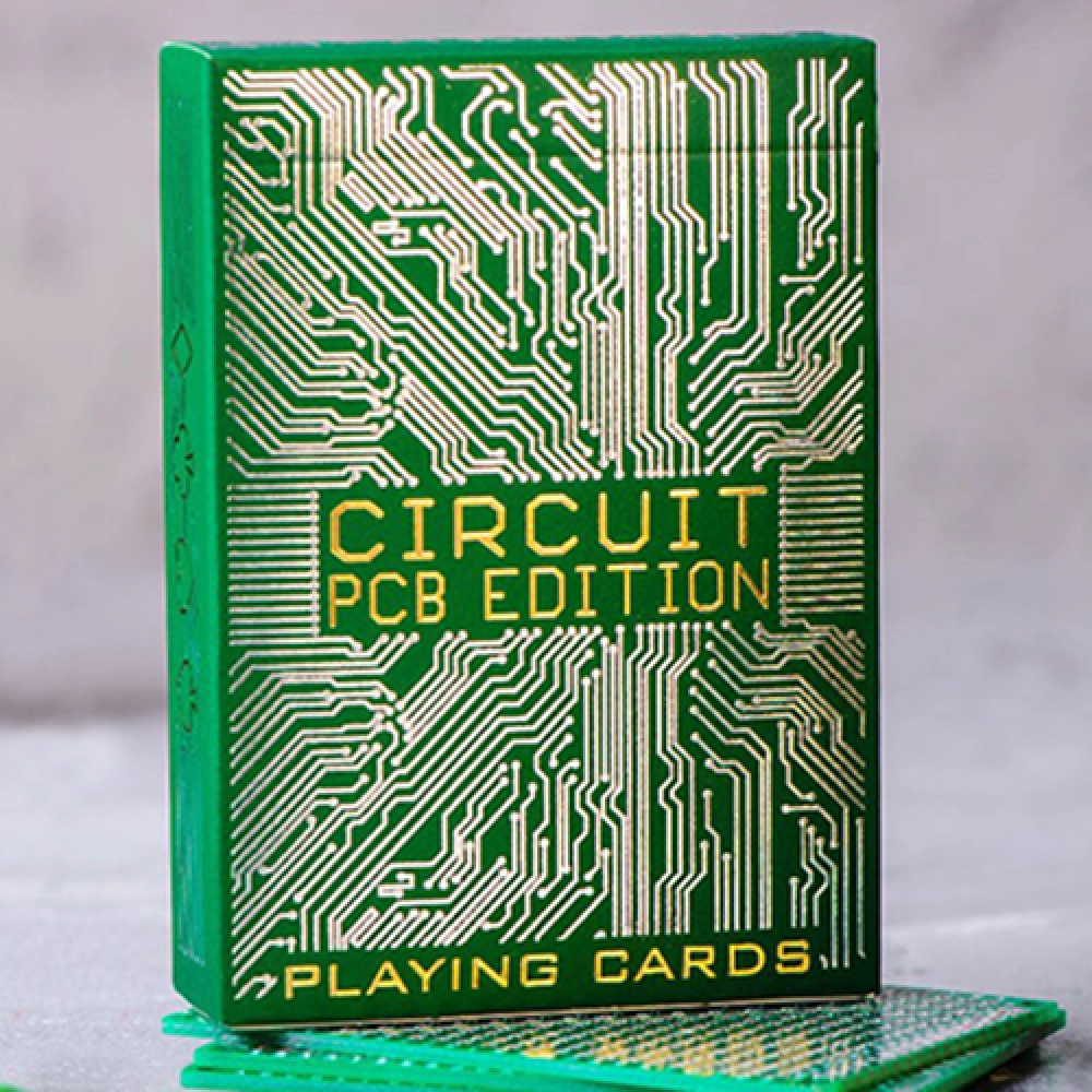 Mazzo di carte Circuit (PCB) by Elephant Playing Cards