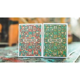 Mazzo di carte Bloodlines (Ruby Red) Playing Cards by Riffle Shuffle