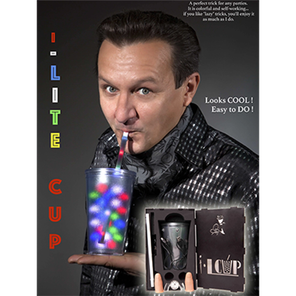 I-Lite Cup V2 (White) by Victor Voitko (Gimmick and Online Instructions)