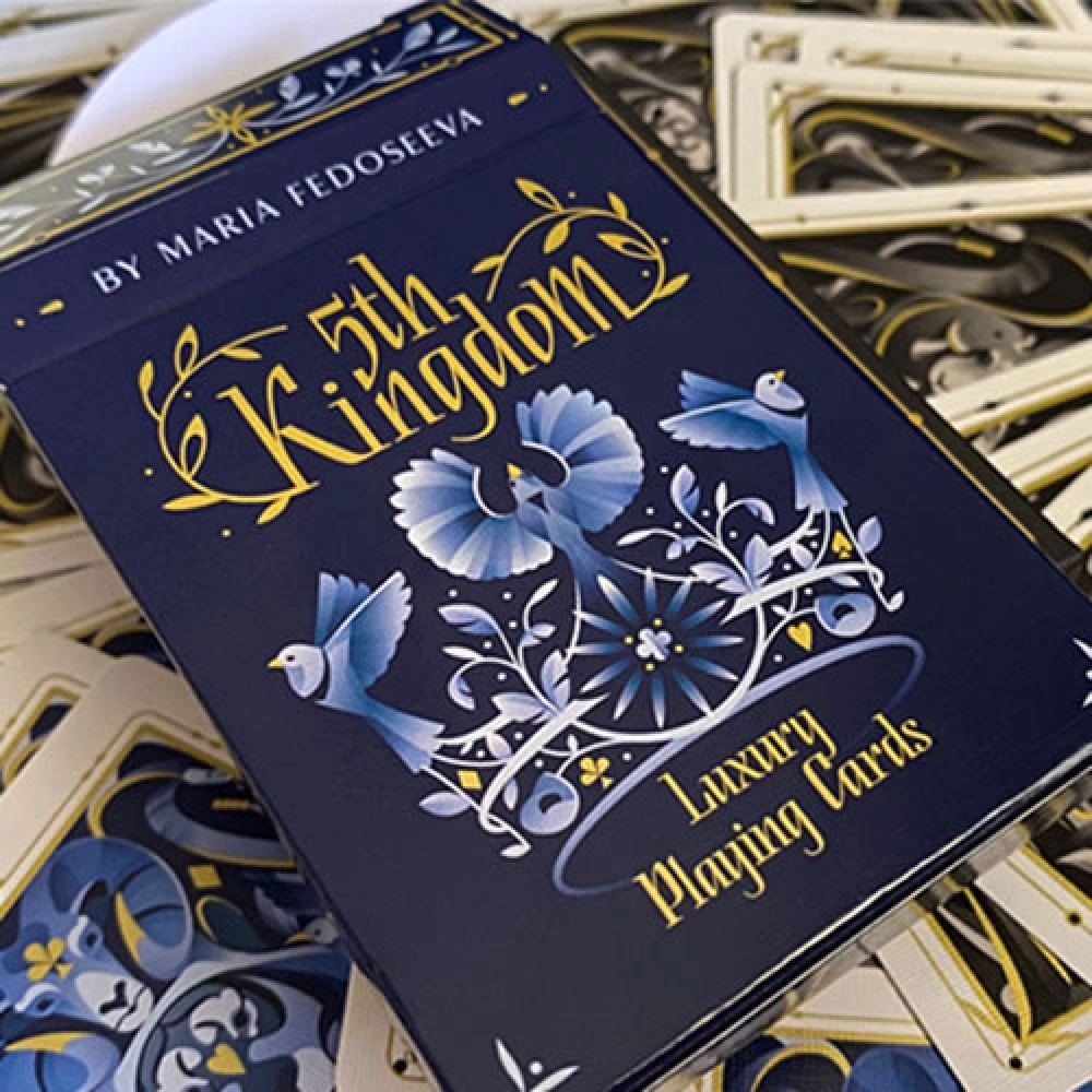 Mazzo di carte 5th Kingdom Semi-Transformation (Player Standard Edition Blue 2 Way) Playing Cards