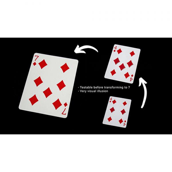 Tumi Magic presents Glitch Card (Red) by Tumi Magic