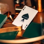 Mazzo di carte NOC Out: Green and Gold Playing Cards