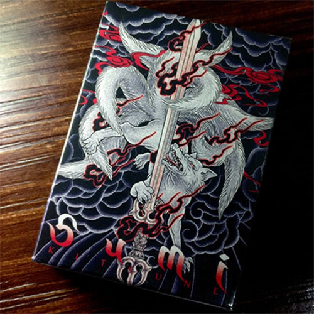 Mazzo di carte Sumi Kitsune Tale Teller Playing Cards by Card Experiment