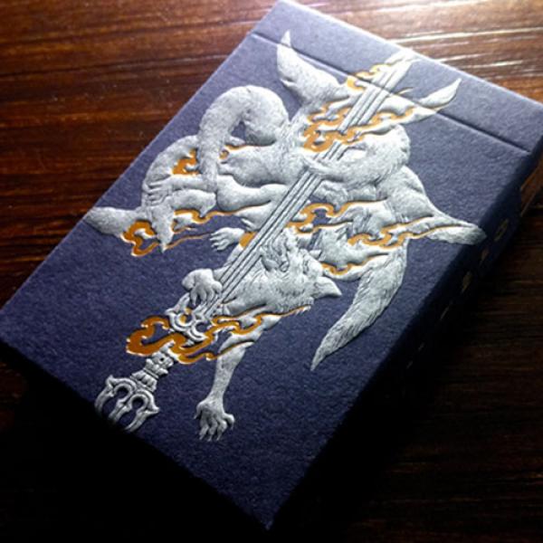 Mazzo di carte Sumi Kitsune Myth Maker (Blue Craft...
