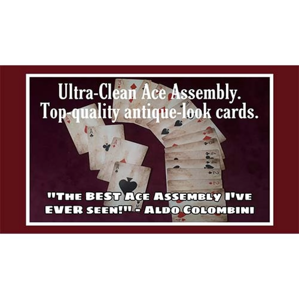 Ultra Clean Ace Assembly by Paul Gordon (Gimmick and Online Instructions)