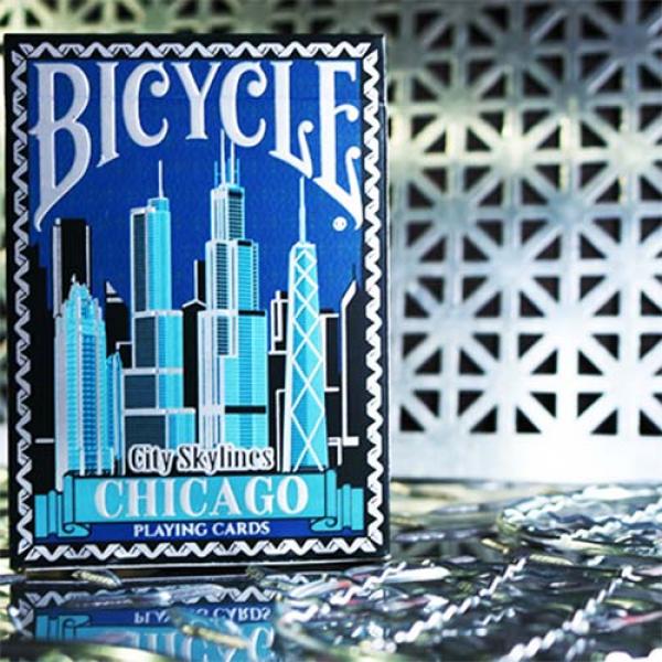 Mazzo di carte Limited Edition Bicycle City Skylines (Chicago)