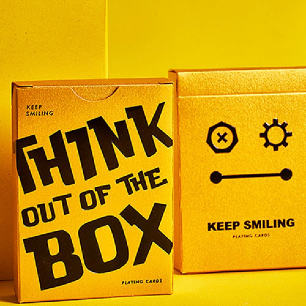 Mazzo di carte Keep Smiling Pearl Gold V2 Playing Cards by Bocopo