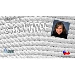 2 TO 1 Rope (White) by Aprendemagia