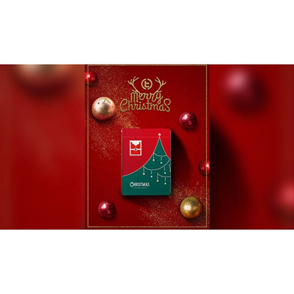 Mazzo di carte Christmas Playing Cards (Red) by TCC
