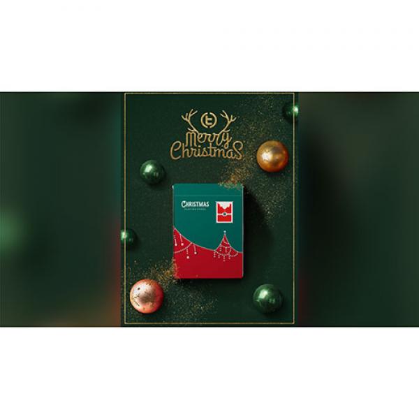 Mazzo di carte Christmas Playing Cards (Green) by ...