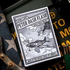 Mazzo di carte Peter Dash Flash - P51 Mustang Playing Cards by Kings Wild Project Inc.