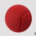 Rope Ball - Palla di corda 5.5 cm (Rosso) by Mr. Magic