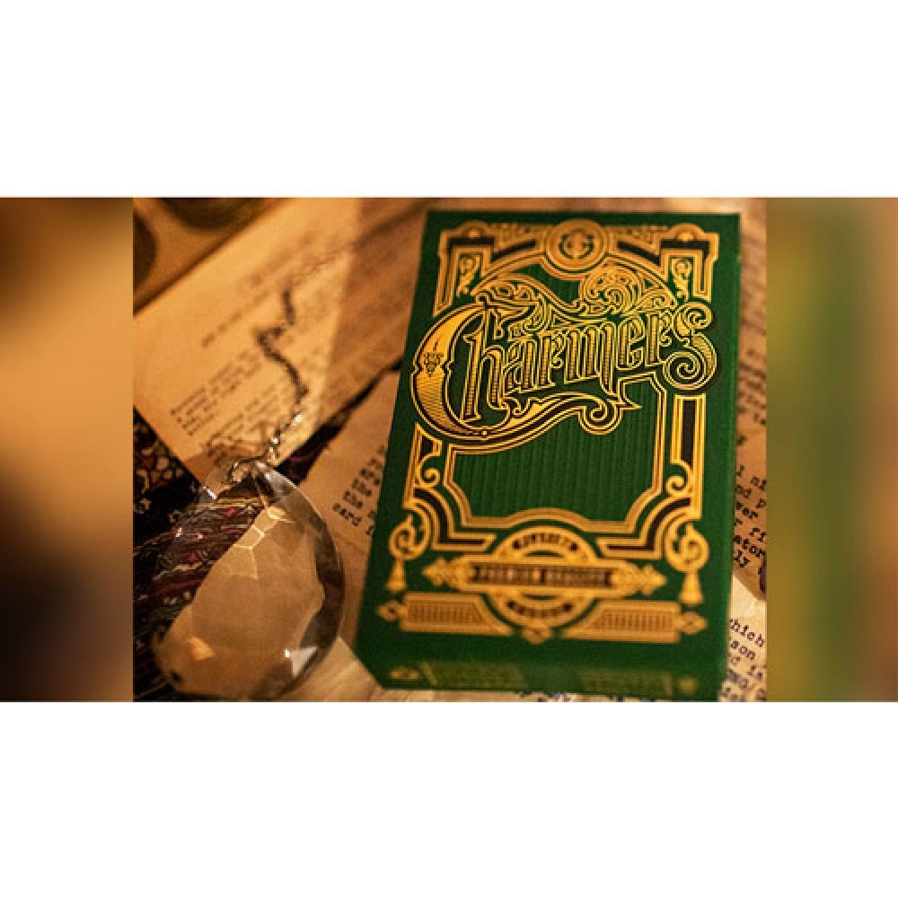 Mazzo di carte Charmers (Green) Playing Cards by Kellar and Lotrek