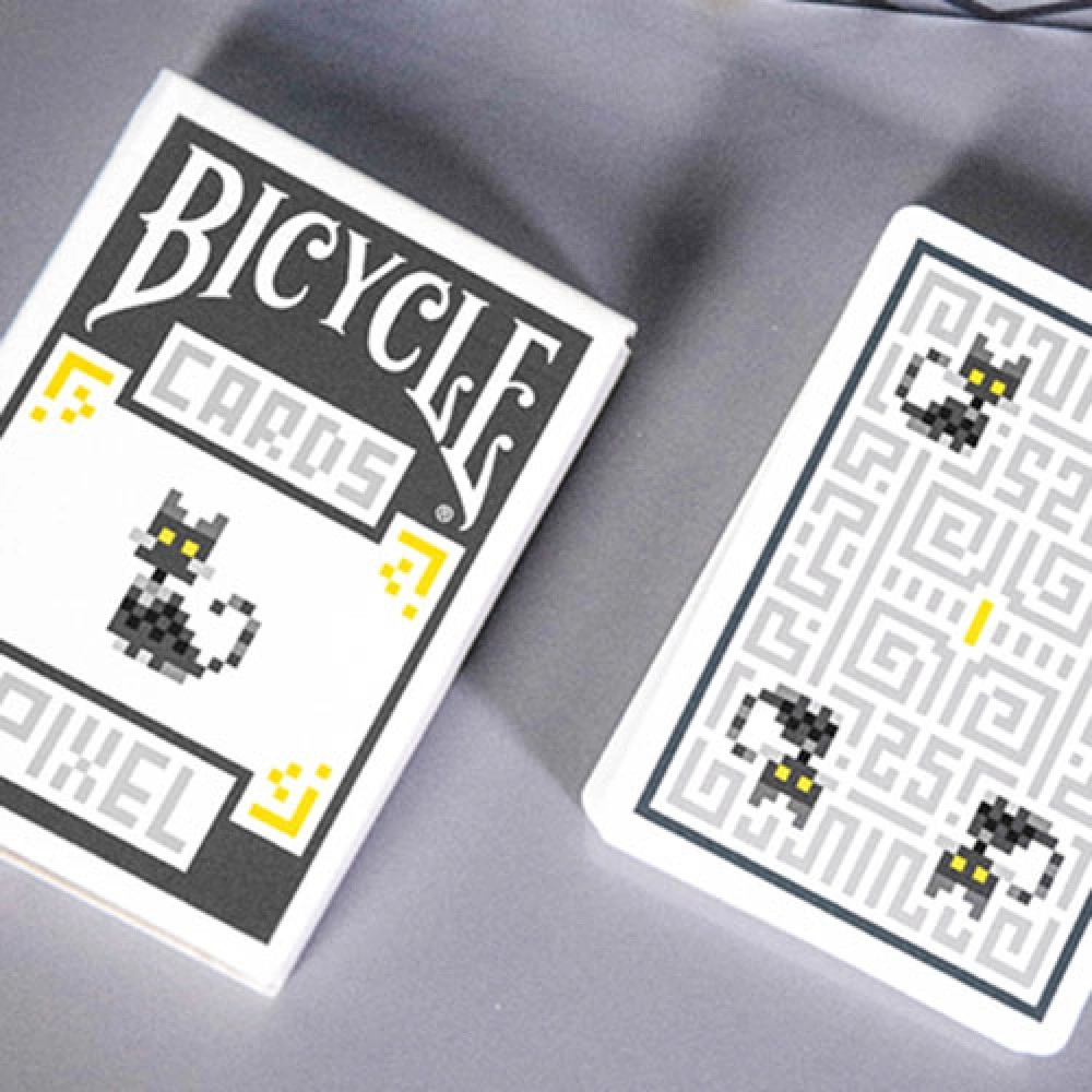 Mazzo di carte Bicycle Pixel (Cat) Playing Cards by TCC