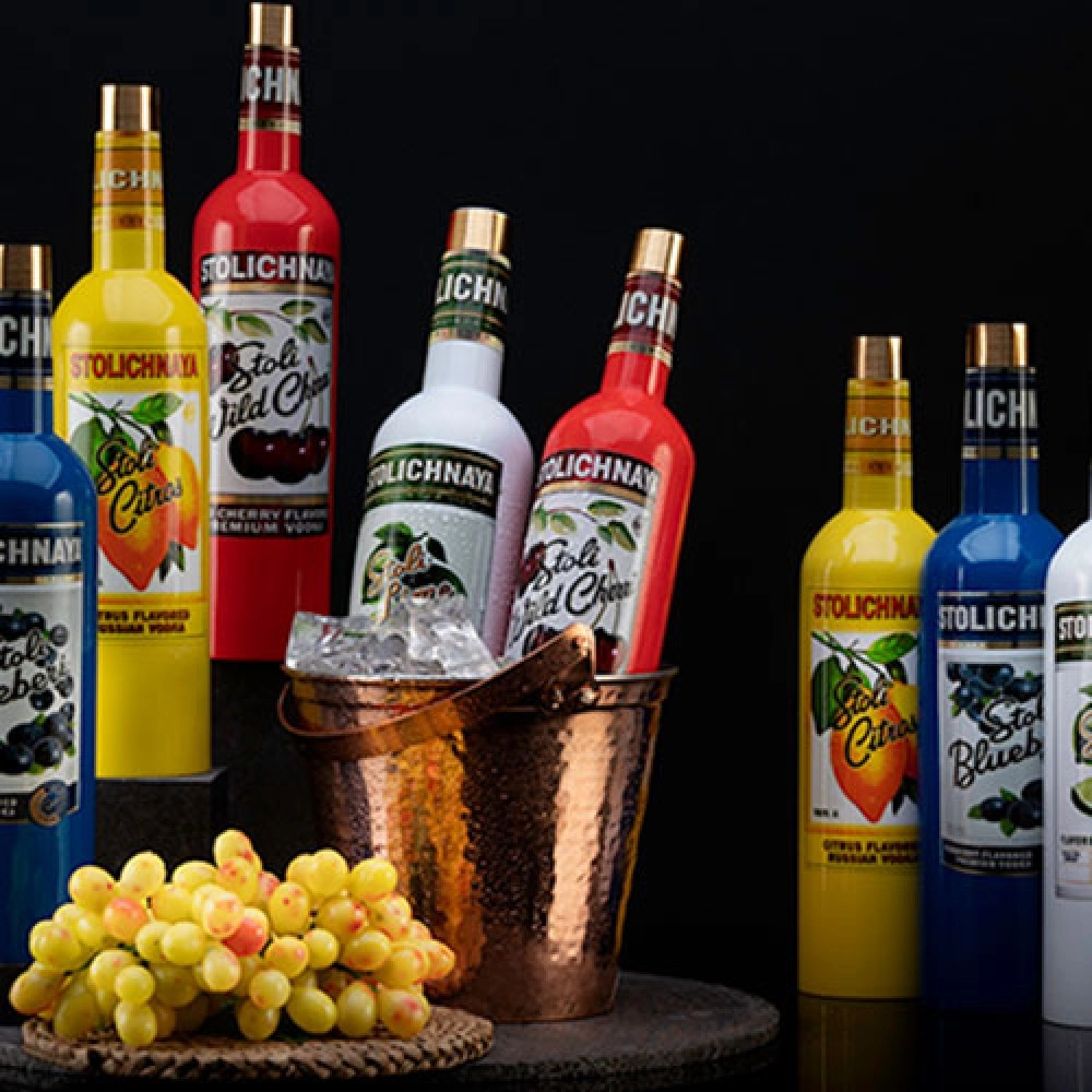 Stolich Multiplying Wine Bottles by Tora Magic