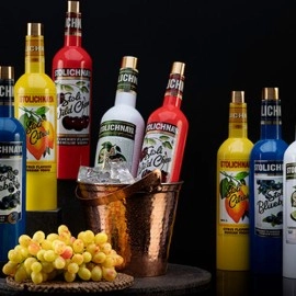 Stolich Multiplying Wine Bottles by Tora Magic