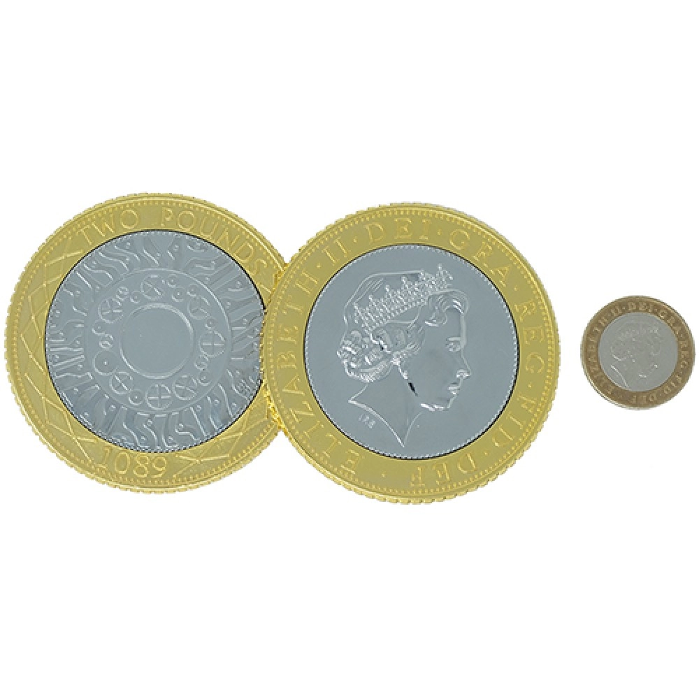 JUMBO £2 (pound sterling) coin