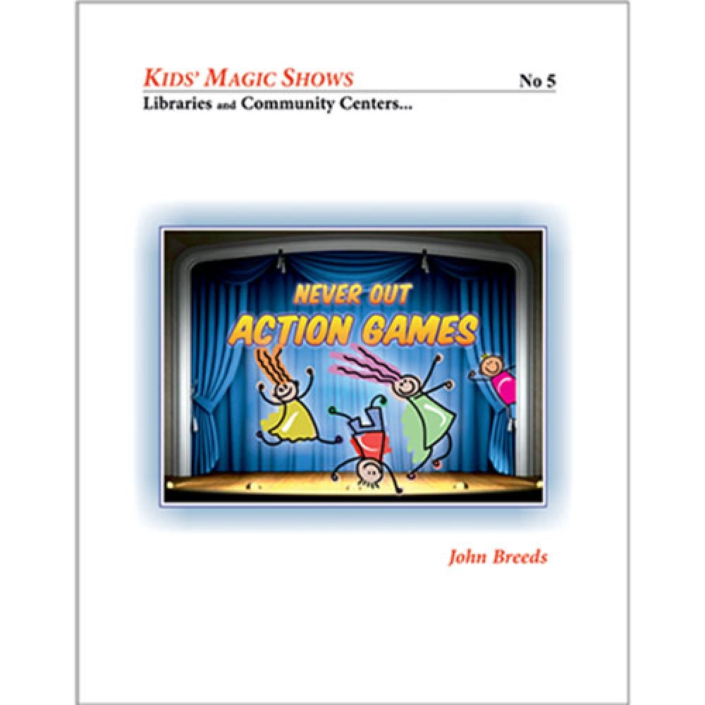 Never Out Action Games by John Breeds   - Libro