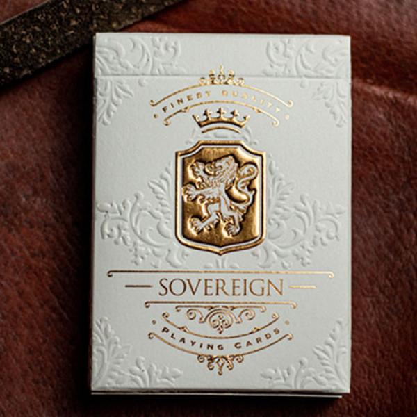 Mazzo di carte Sovereign (White) Exquisite Playing Cards by Jody Eklund