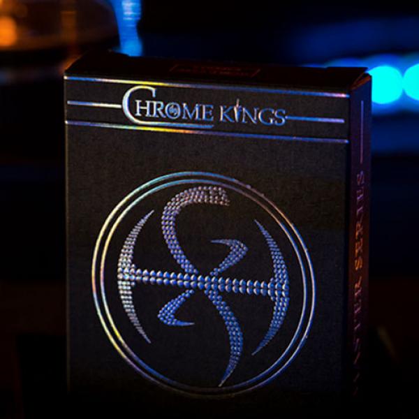 Mazzo di carte Chrome Kings Carbon Playing Cards (Foiled Edition)