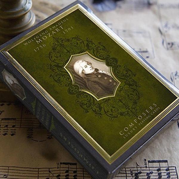 Mazzo di carte Wolfgang Amadeus Mozart (Composers) Playing Cards