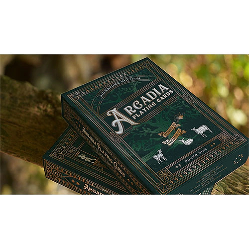 Mazzo di carte The Arcadia Signature Edition (Green) by Arcadia Playing Cards