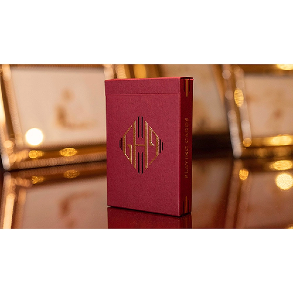 Mazzo di carte Hollingworth Playing Cards (Burgundy)