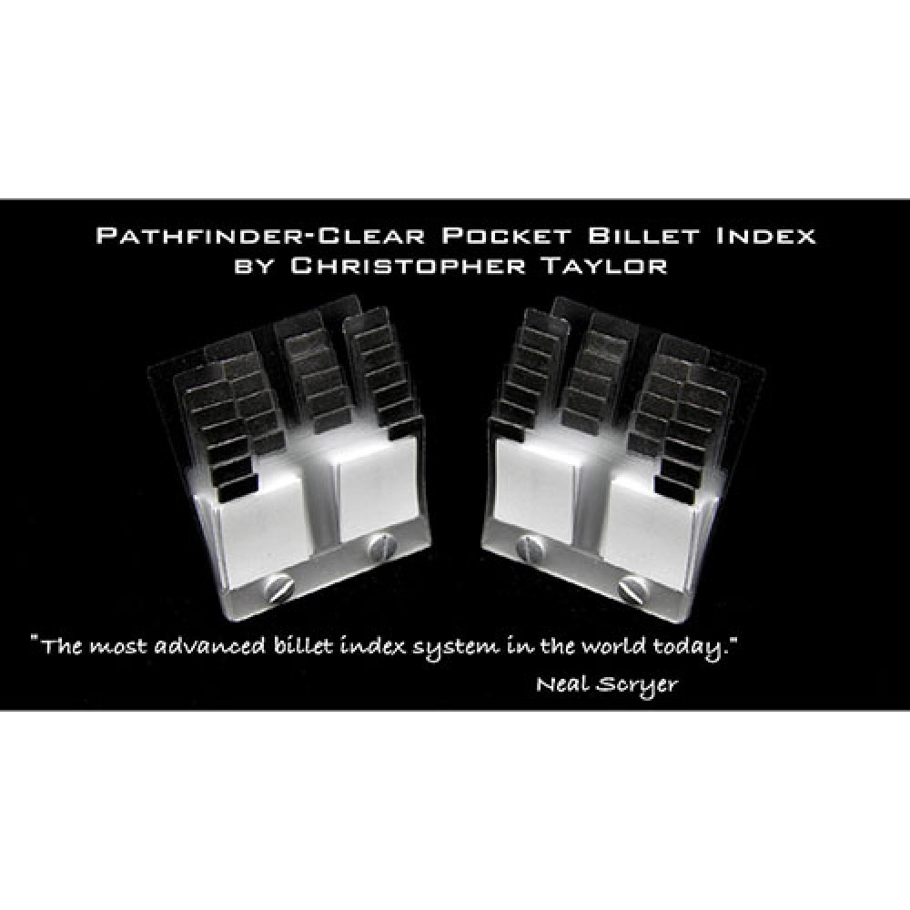The Path-Finder Clear Pocket Index Pair (Gimmick and Online Instructions) by Christopher Taylor