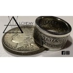 Kennedy Half Dollar Ring (Size: 19.8 mm - 10) by Alchemy Coin Rings