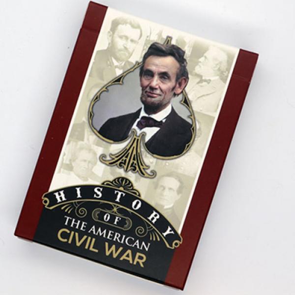 Mazzo di carte History Of American Civil War Playing Cards