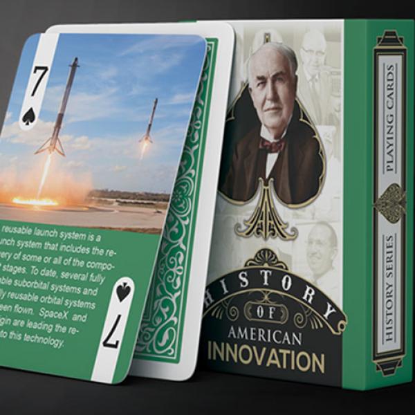 Mazzo di carte History Of American Innovation Playing Cards
