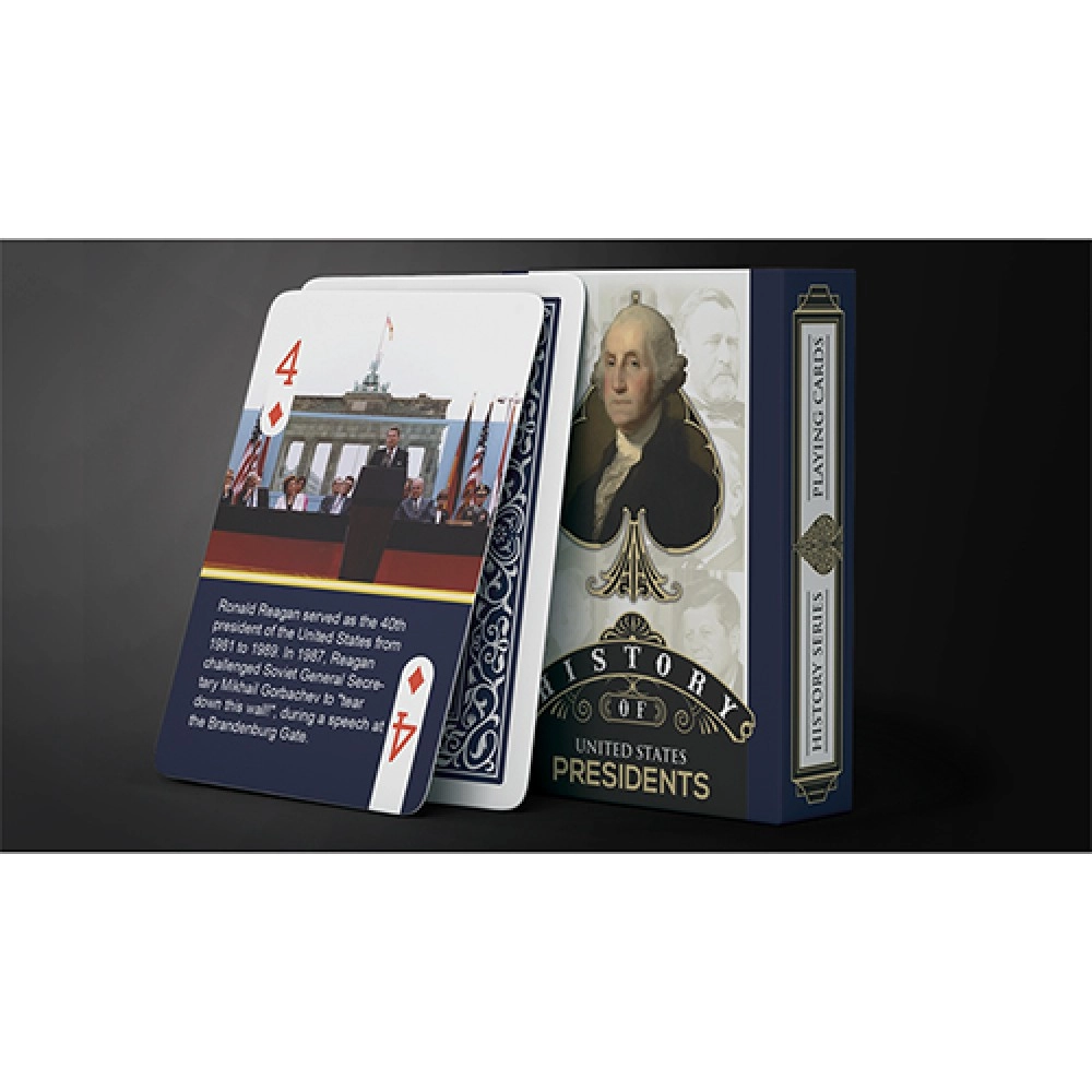 Mazzo di carte History Of American Presidents Playing Cards