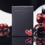 Mazzo di carte Cherry Casino House Deck Playing Cards True Black (Black Hawk)  by Pure Imagination Projects