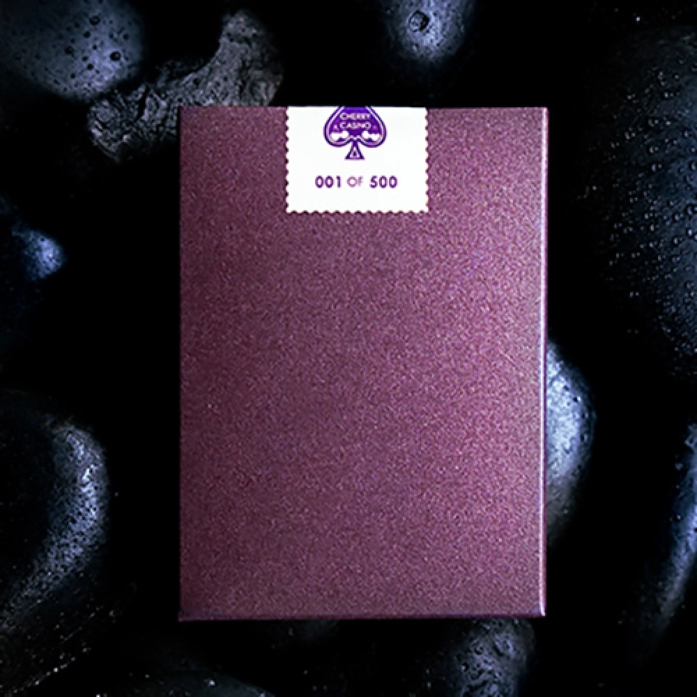 Mazzo di carte Cherry Casino House Deck Fremonts Playing Cards (Desert Inn Purple)