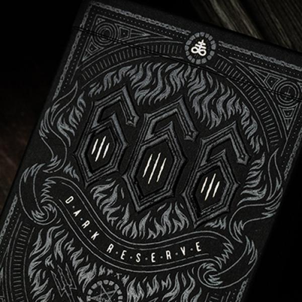 Mazzo di carte 666 Dark Reserves (Silver Foil) Pla...