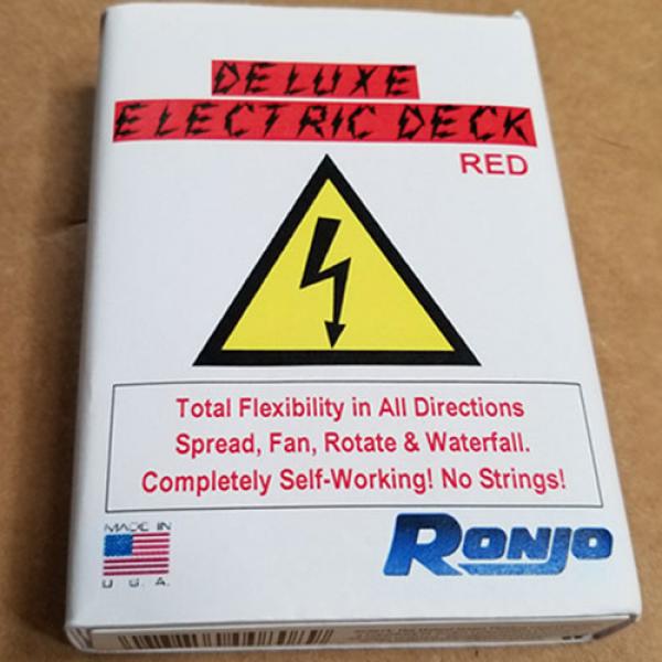 ELECTRIC DECK DELUXE (Red) by Ronjo - Mazzo Elettr...