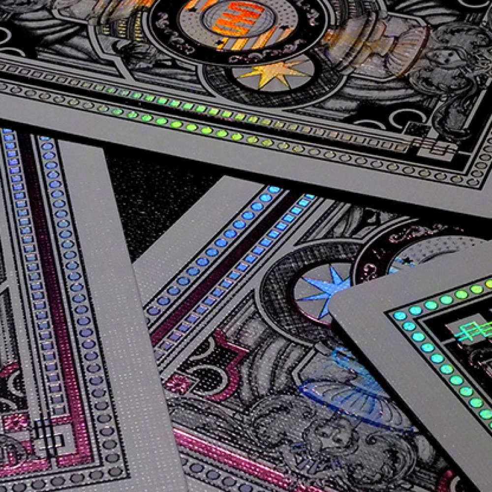 Mazzo di carte Vegas Diffractor Ultraviolet Numbered Playing Cards
